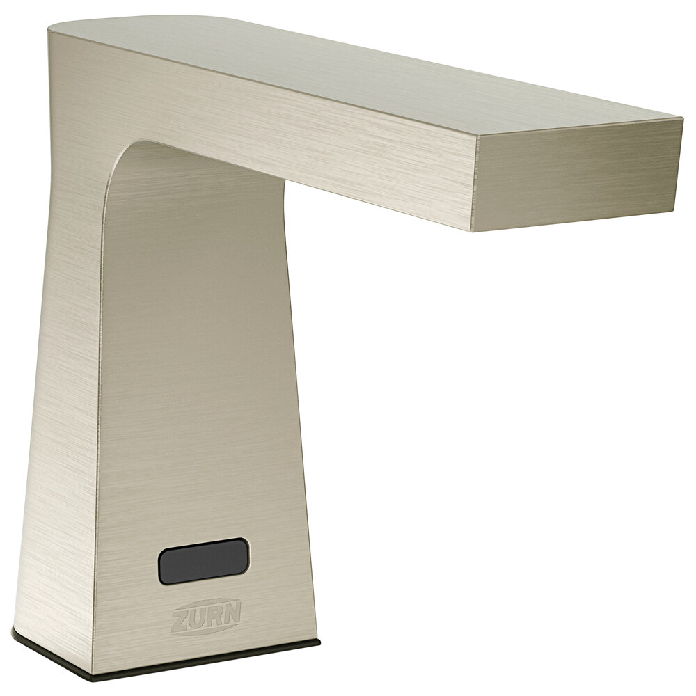 Zurn Elkay Z6953-SD-BN Camaya Series Brushed Nickel Automatic Liquid Soap Dispenser with 5 1/2" Spout and 54.1 oz. Capacity