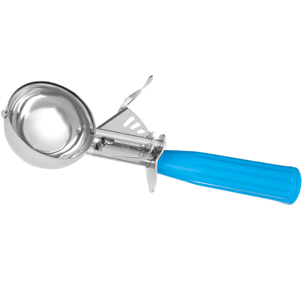 Carlisle 60300-16 #16 Blue Thumb Press Disher - 2.75 oz.