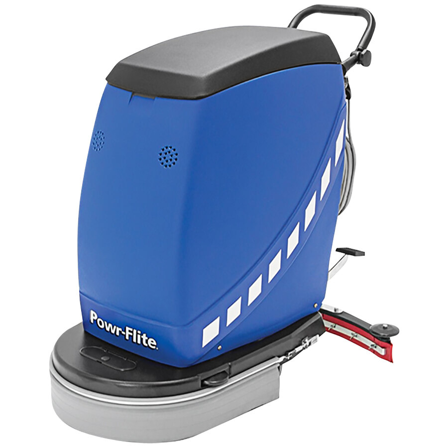 Powr-Flite Predator PAS20E 20" Corded Walk Behind Disc Floor Scrubber - 8 Gallon