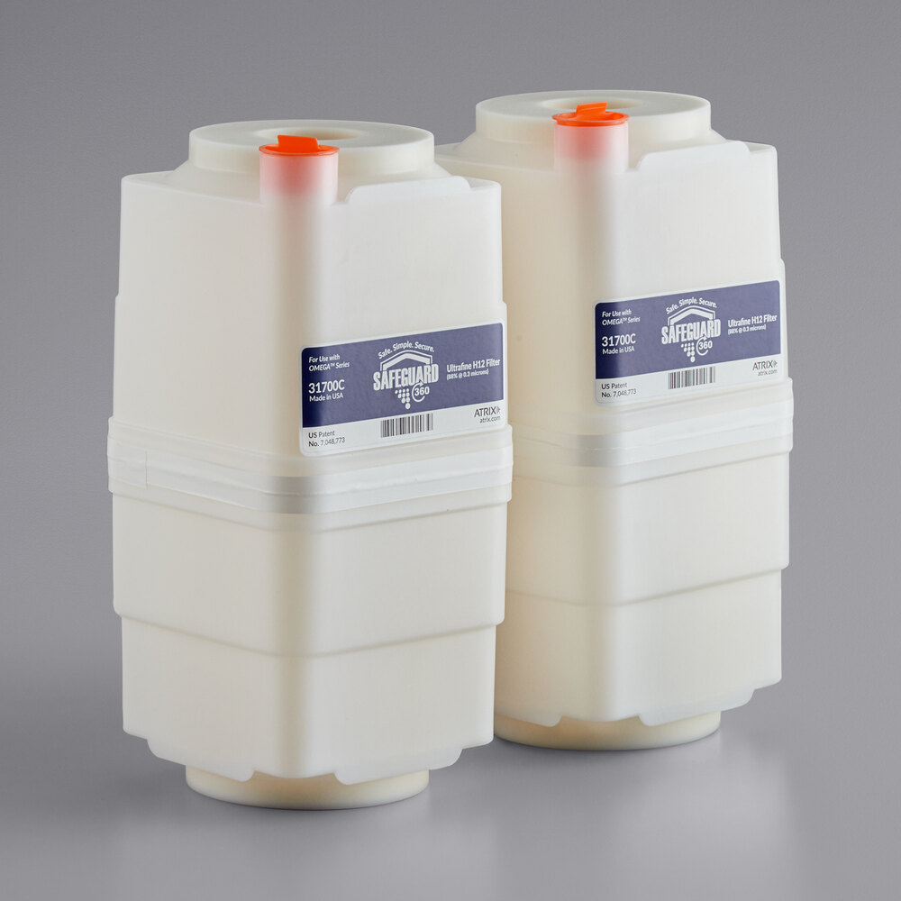 Atrix 31700-2P SafeGuard 360 Ultrafine Filter Cartridge for Omega Series Vacuums - 2/Pack