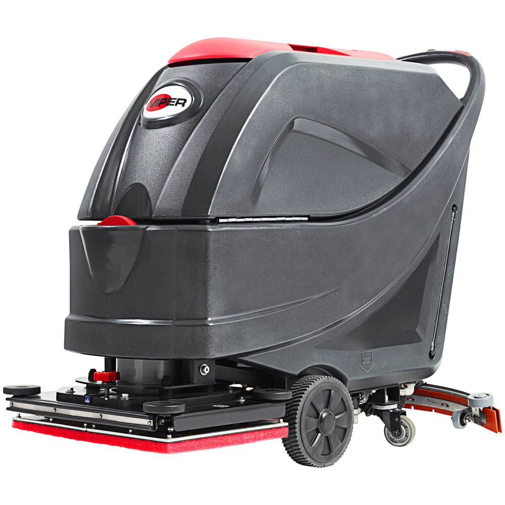 Viper 56394138 AS5160TO 20" Cordless Walk Behind Orbital Floor Scrubber with Traction Drive - 16 Gallon