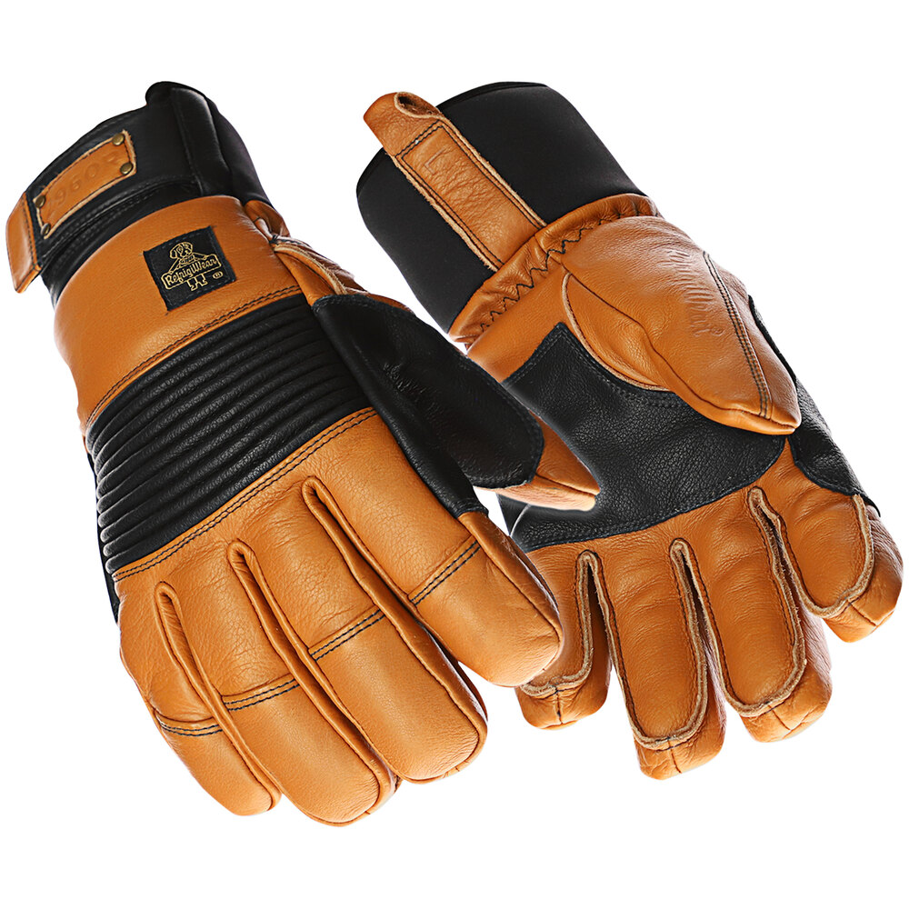 RefrigiWear 2960RGLDLAR 54 Gold Gloves - Large - Pair