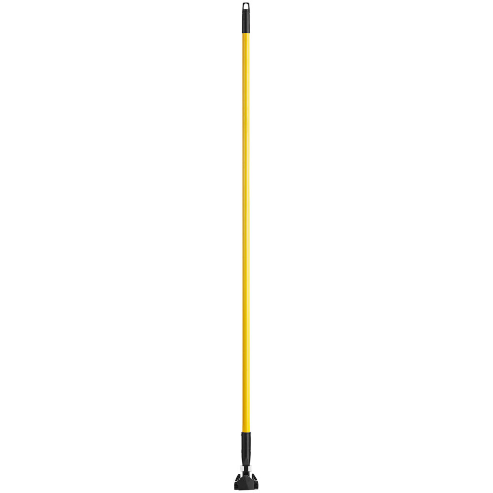 Lavex 60" Yellow Metal Dust Mop Handle