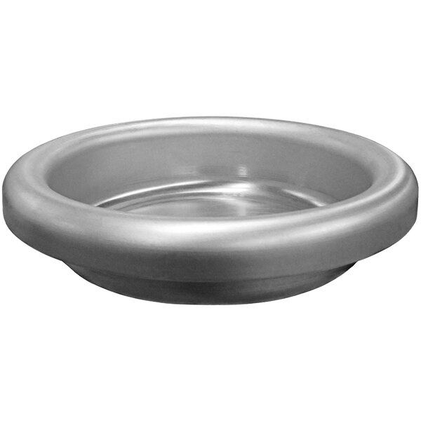 Wausau Tile TF2094 10" Aluminum Round Ashtray Pan and Sand for Ash-n-Trash Cigarette Receptacle