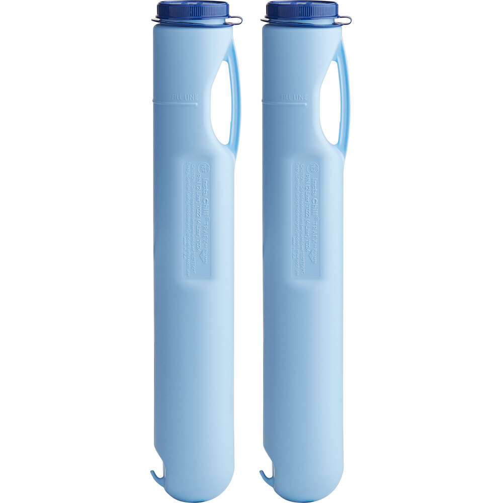 Vollrath 7024 Traex® ; 4L (135 oz.) Safety Mate; Insta Chill; Cooling Paddle - 2/Pack