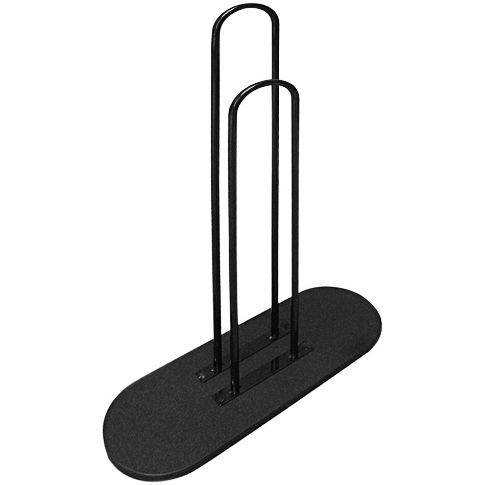 34" Hanger Stacker with Black Wooden Base