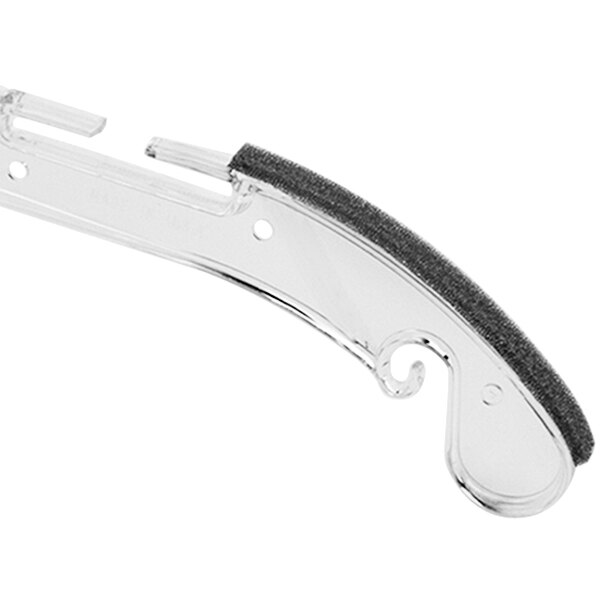 4" Gray Non-Slip Foam Strip for Hanger - 1,600/Pack