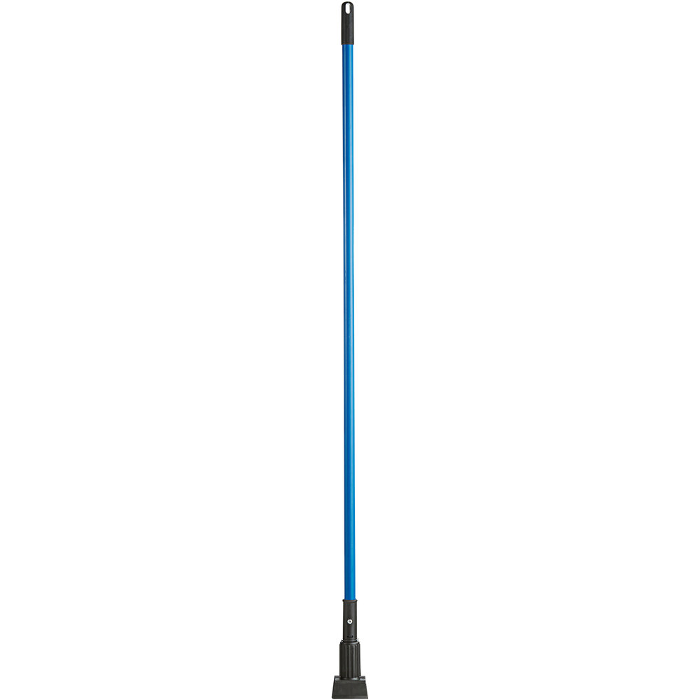 Lavex 60" Blue Jaw Style Metal Mop Handle