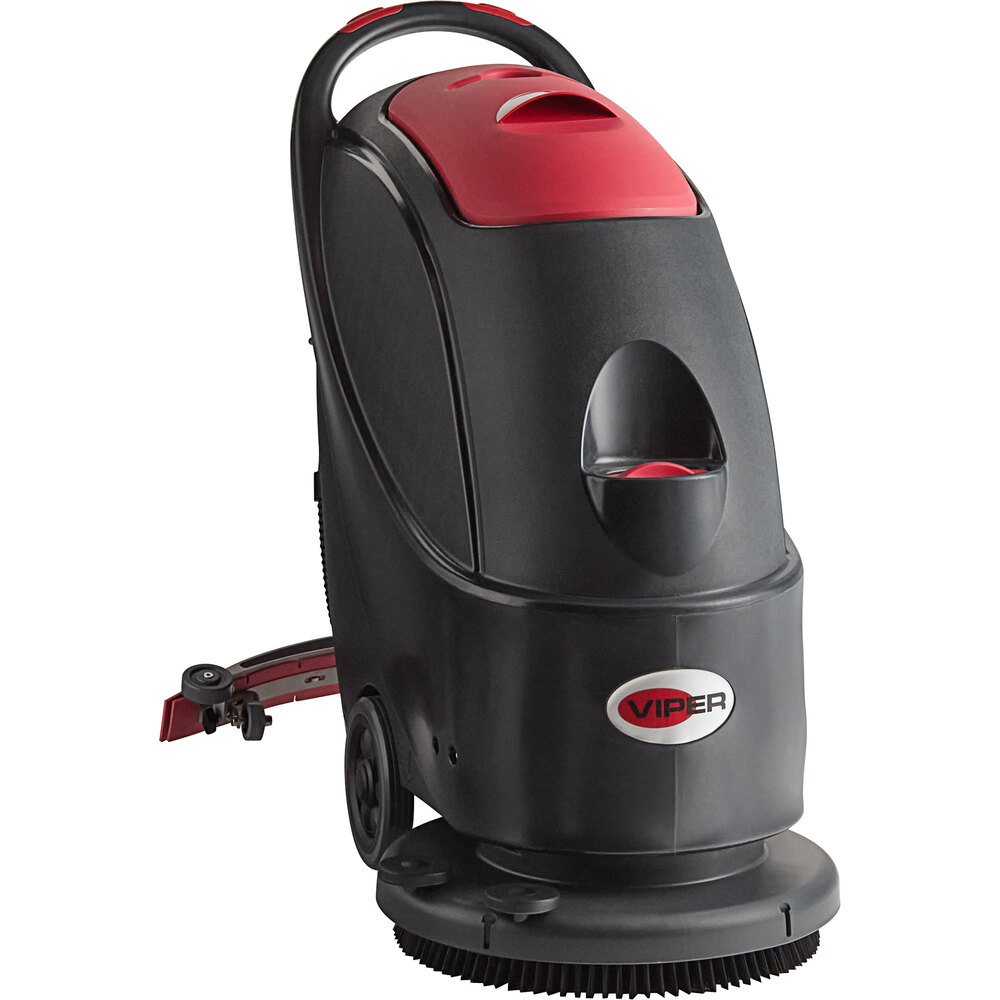 Viper AS510B-US 20" AGM Cordless Walk Behind Disc Floor Scrubber - 10.5 Gallon