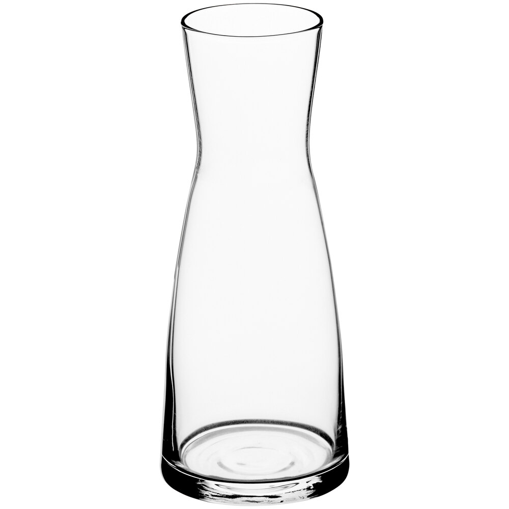 Acopa Slim 6 oz. Glass Carafe - 12/Case