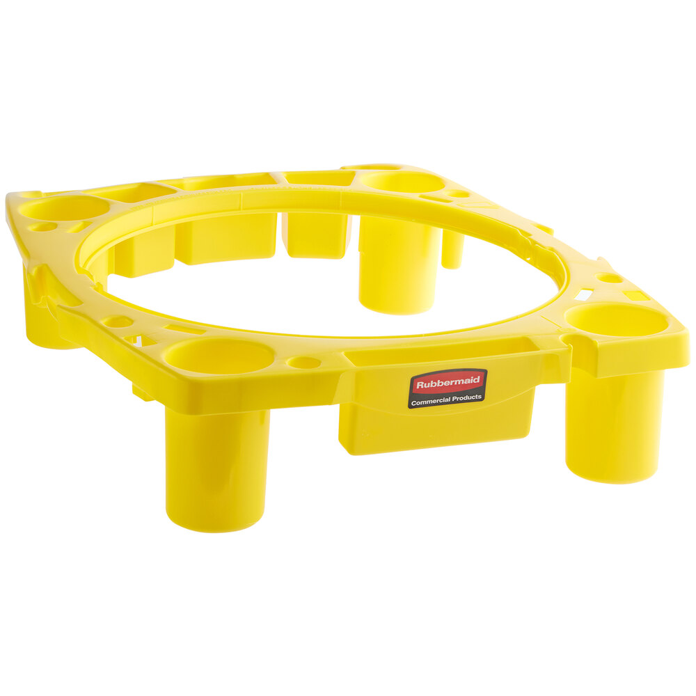 Rubbermaid® FG9W8700YEL BRUTE 44 Gallon Yellow Rim Caddy