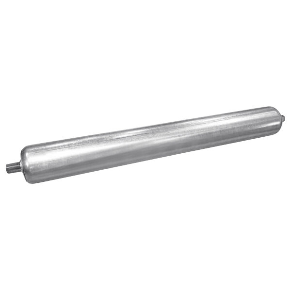 Lavex 15" x 1 15/16" Galvanized Steel Roller for 18" Wide Gravity Conveyors - 268 lb. Capacity