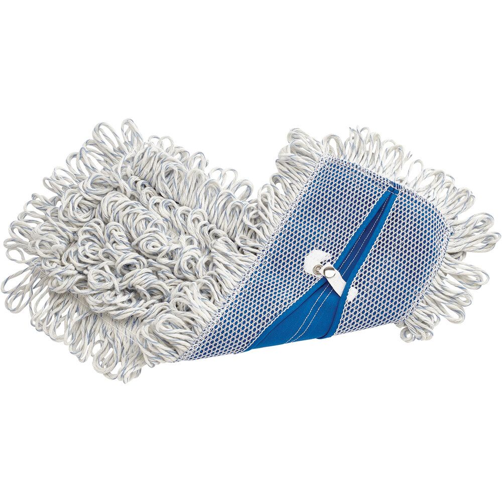 Rubbermaid® FGE05200WH00 18" White Microfiber Looped End Finishing Pad