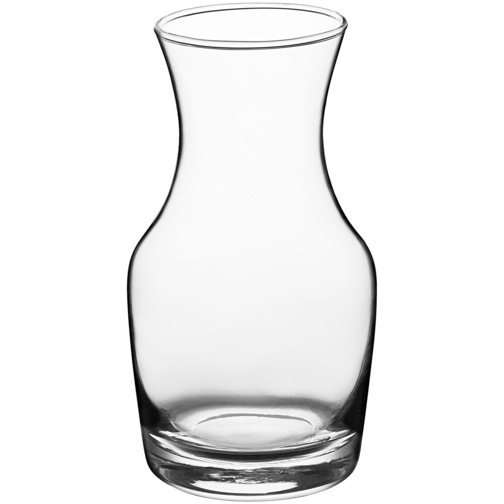 Acopa 6 oz. Customizable Glass Carafe - 12/Case