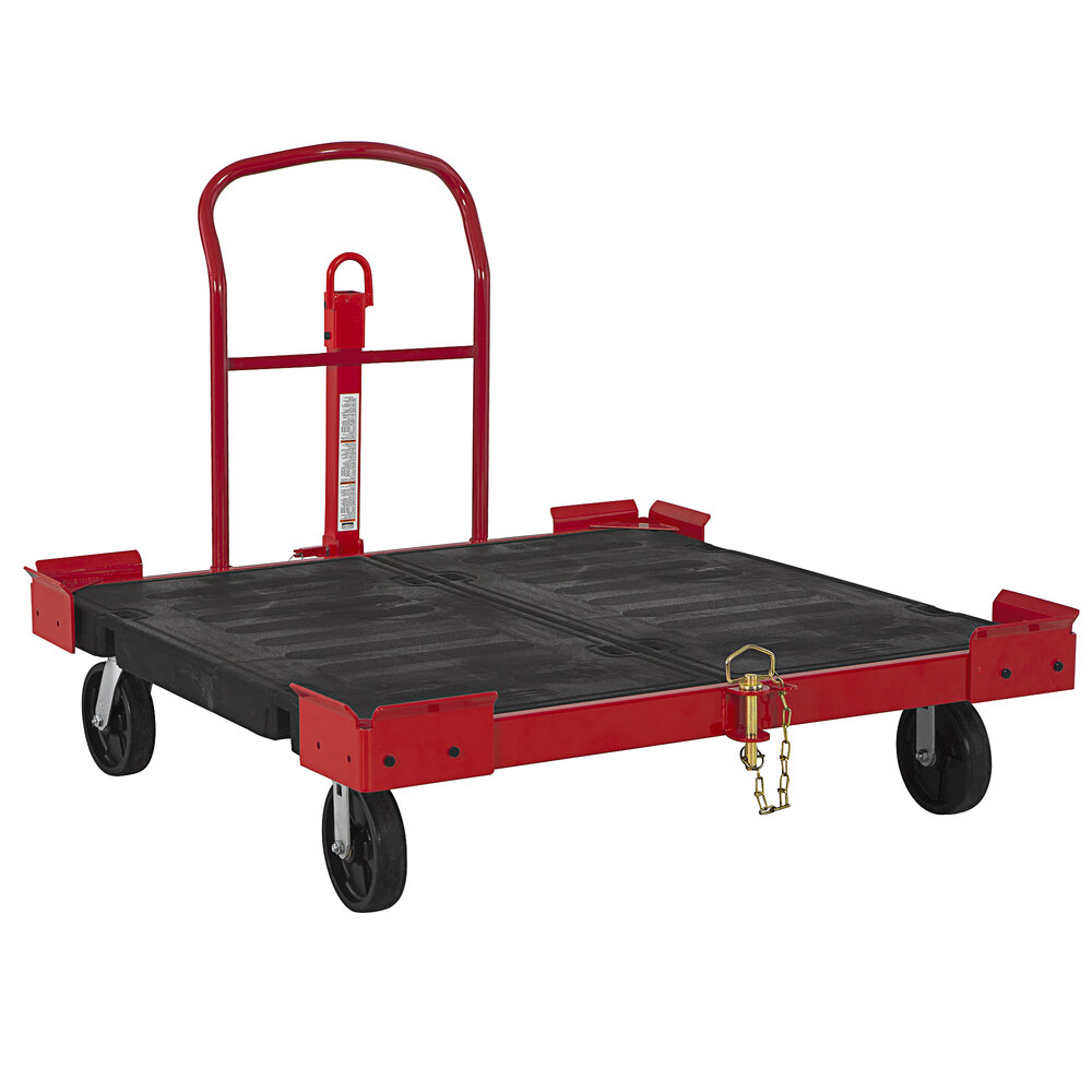 Rubbermaid® 2154626 Towable 50" x 50" Pallet Cart - 2,500 lb. Capacity