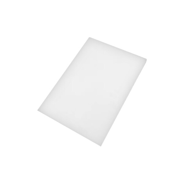 Powr-Flite WS1420 14" x 20" White Melamine Sponge Eraser Pad - 5/Case