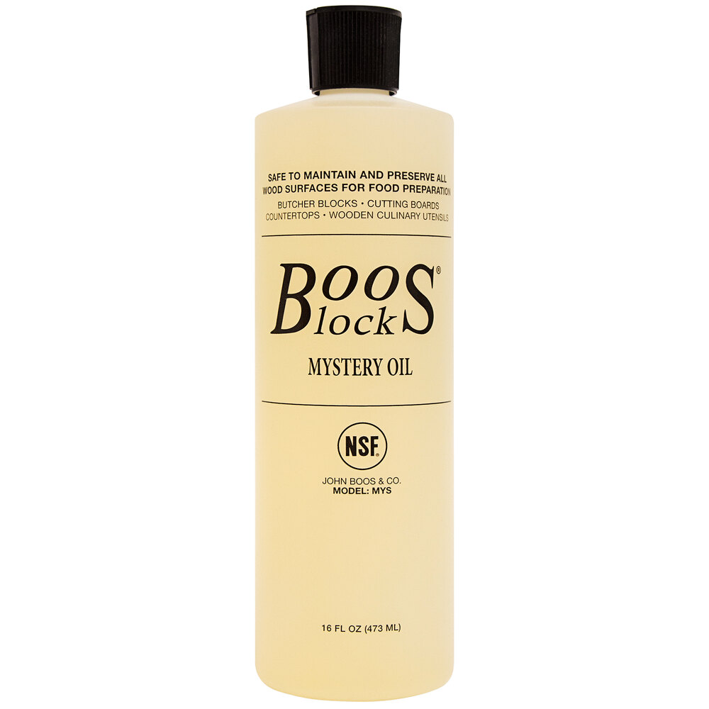 John Boos Block & Co. MYSB 16 oz. Antimicrobial Boos Block Mystery Oil