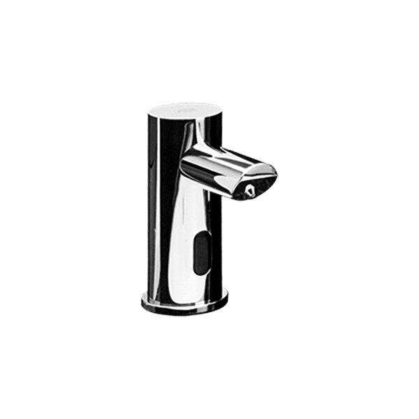 American Specialties, Inc. EZ Fill 10-0391-6-1A Stand-Alone Polished Finish Liquid Soap Dispenser with Remote - 6/Pack