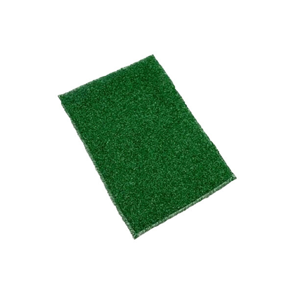 Powr-Flite GR1420 14" x 20" Green Grout Cleaner Pad - 2/Case