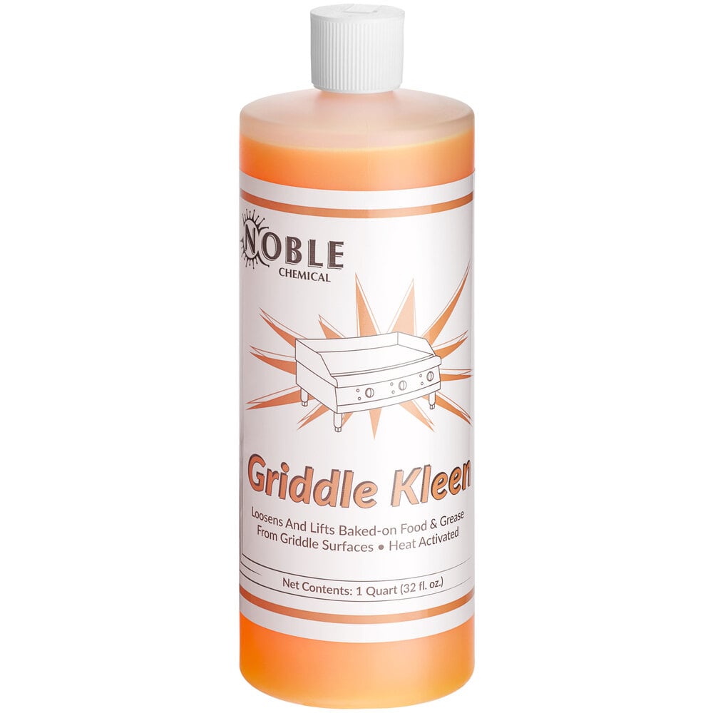Noble Griddle Kleen 32 fl. oz. Ready-to-Use Liquid Grill / Griddle Cleaner