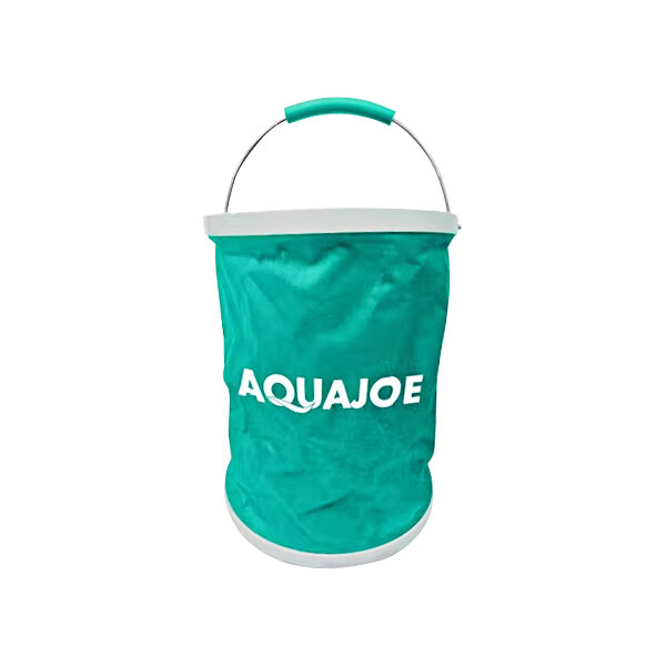 Aqua Joe AJ-FB3-TRQ 3.4 Gallon Turquoise Portable Folding Bucket - 3/Pack