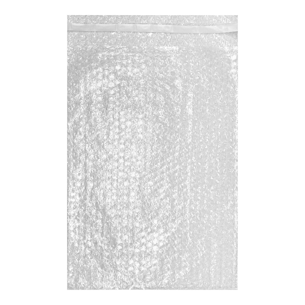 Lavex 10" x 15 1/2" Self-Seal Bubble Bag - 250/Case