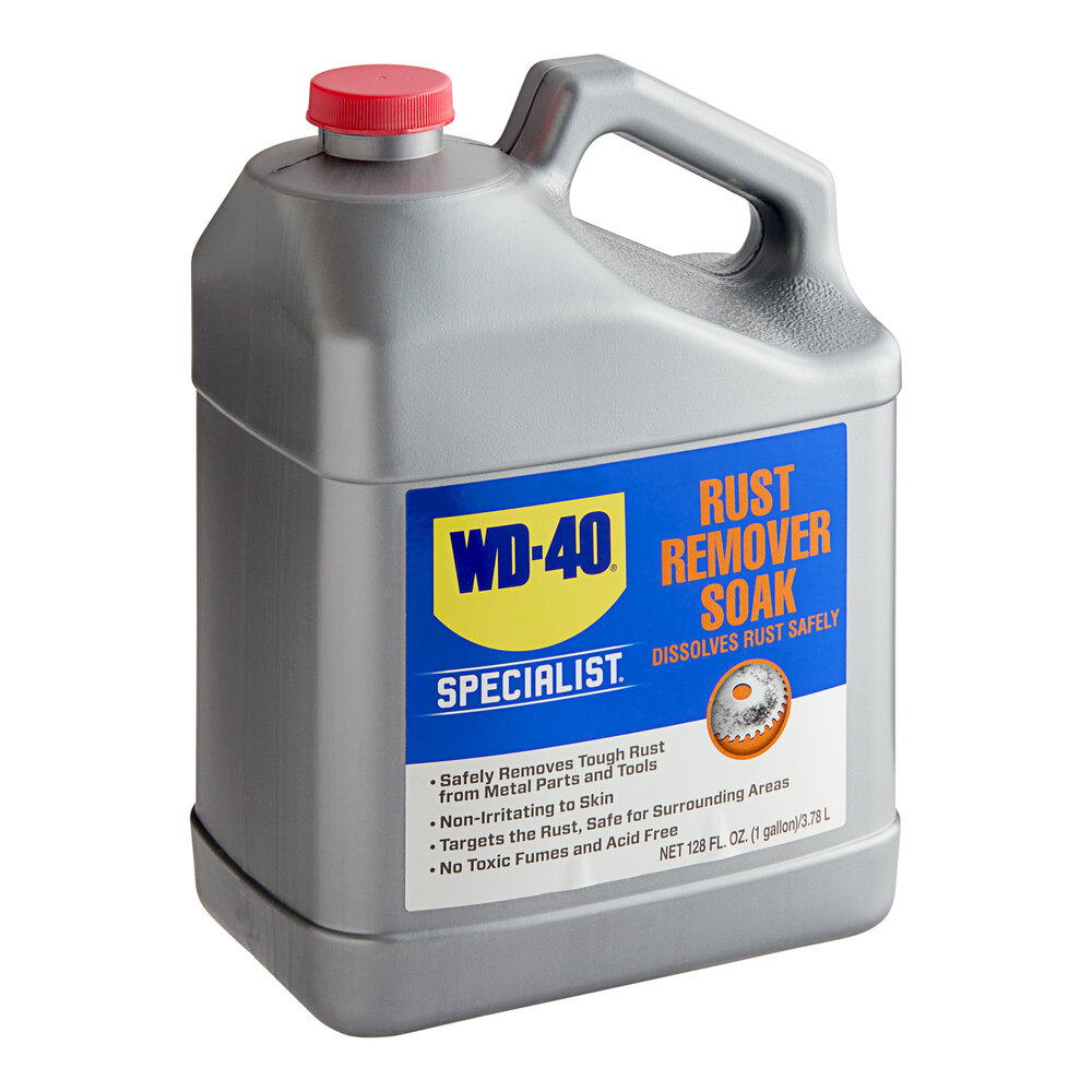 WD-40 300042 1 Specialist Gallon Rust Remover Soak - 4/Case