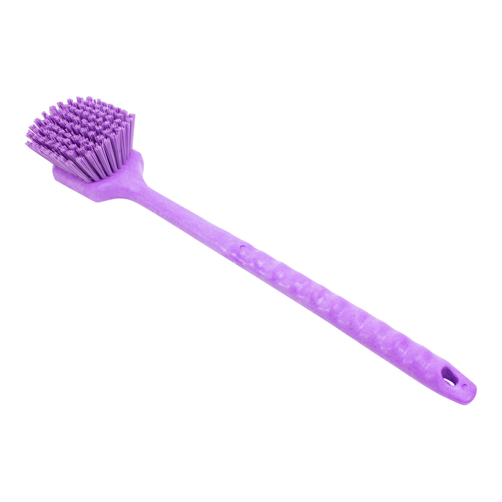 Carlisle Sparta 40501EC68 20" Purple Floating Utility / Pot Scrub Brush