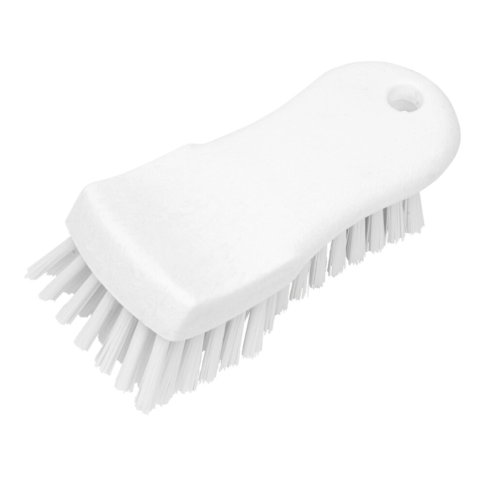 Carlisle Sparta 40521EC02 6" White Handheld Scrub Brush