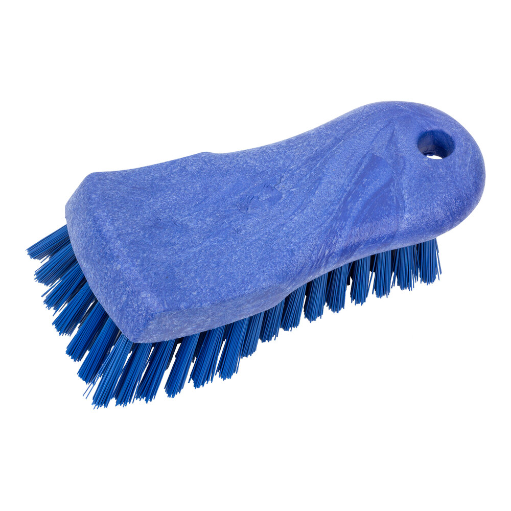Carlisle Sparta 40521EC14 6" Blue Handheld Scrub Brush
