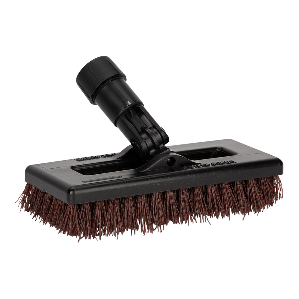 Carlisle Flo-Pac 36531027 8" Swivel Scrub with Heavy Grit Polyester Bristles
