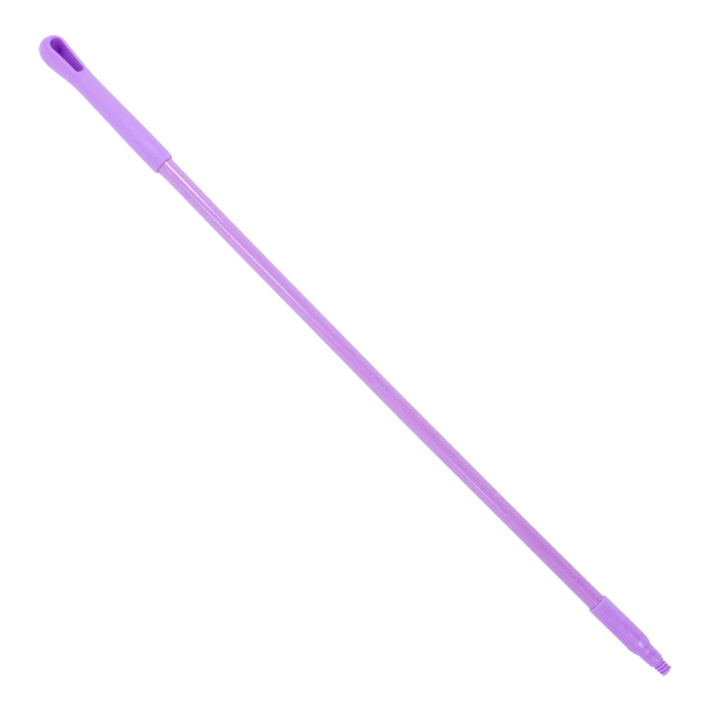 Carlisle Sparta 41225EC68 48" Purple Threaded Fiberglass Broom Handle