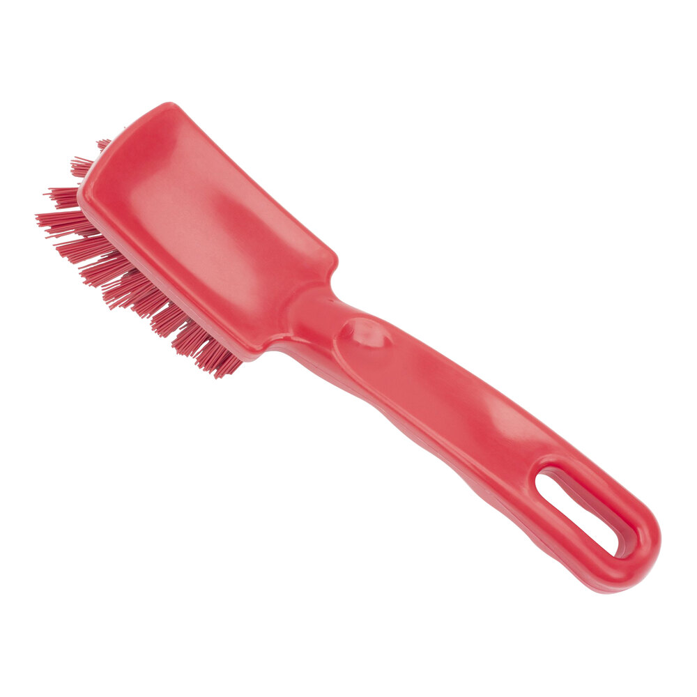 Carlisle Sparta 41395EC05 7" Red Polyester Detail Brush
