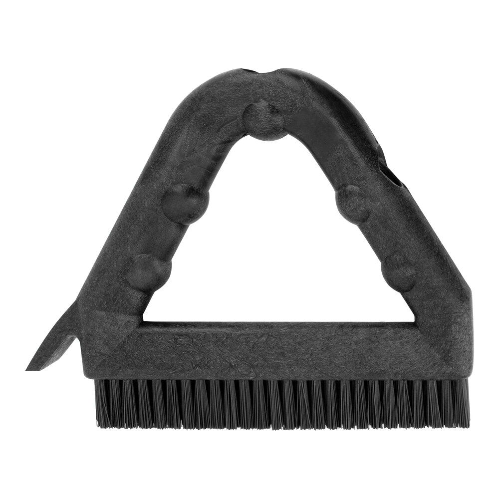 Carlisle Sparta 41323EC03 9" Black Grout Brush with Scraper