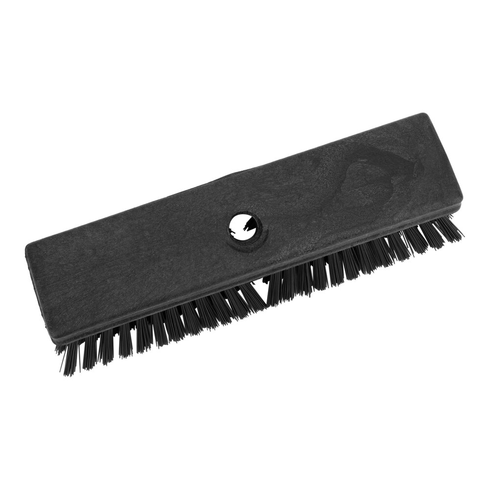 Carlisle Sparta 41722EC03 10" Black Deck Scrub Brush