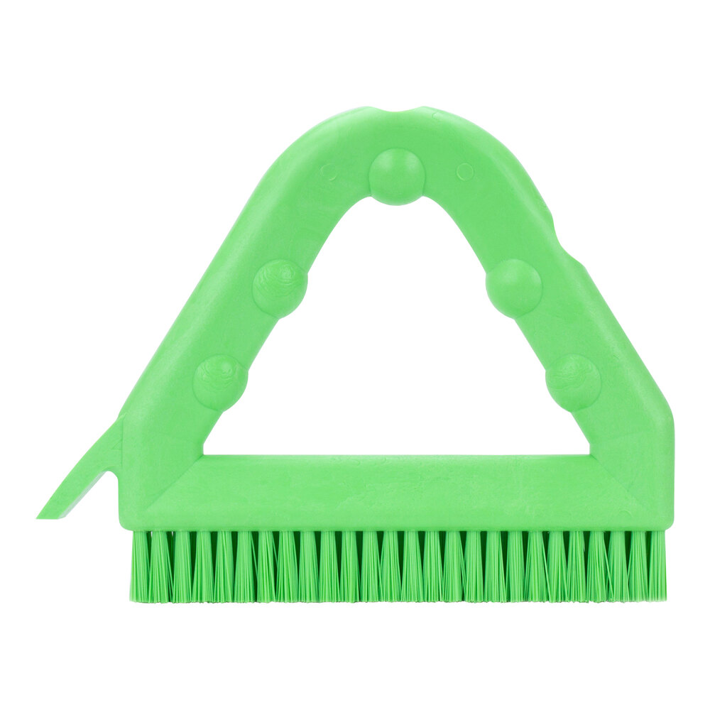 Carlisle Sparta 41323EC75 9" Lime Grout Brush with Scraper