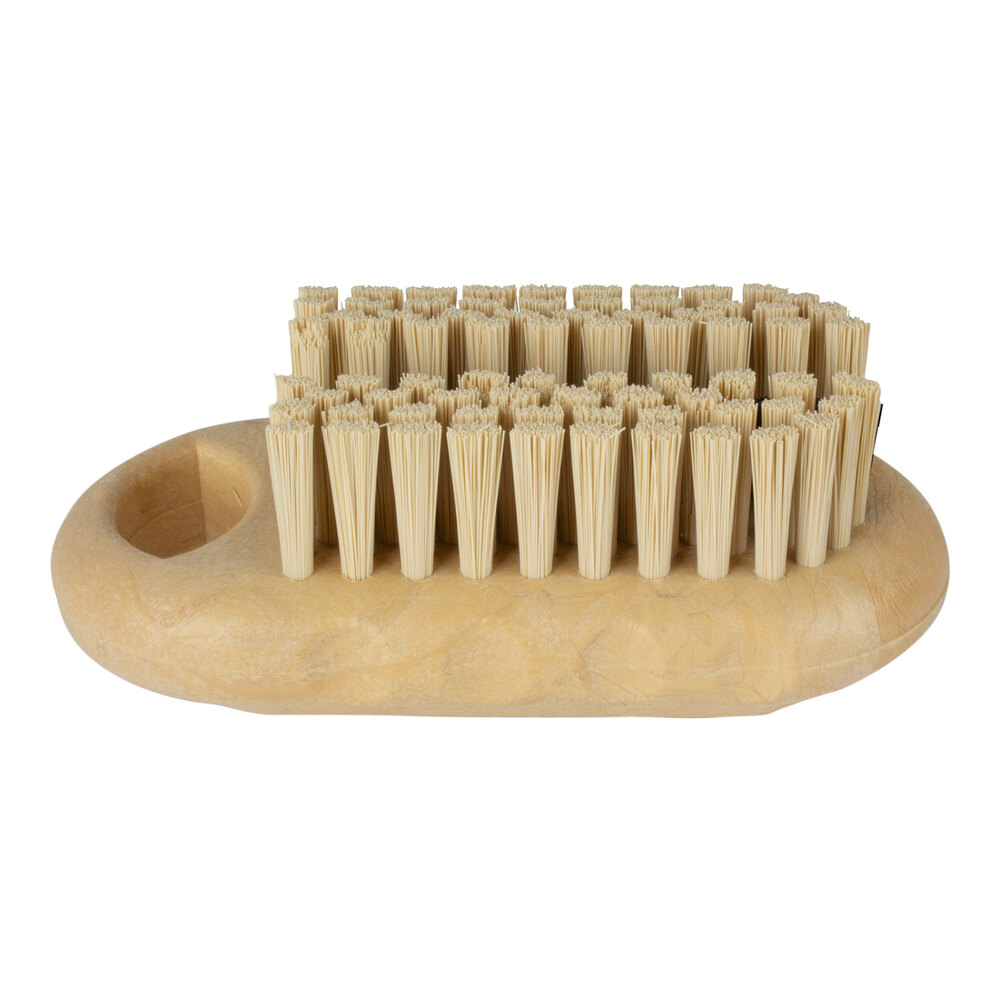Carlisle Sparta 40020EC25 Tan 5" Hand and Nail Brush