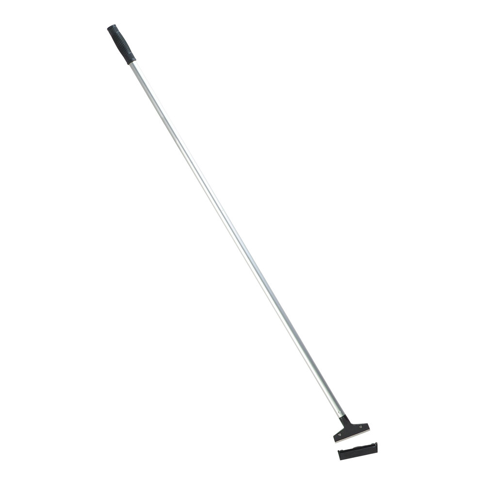 Carlisle 36511900 4" Floor Scraper with 48" Metal Handle