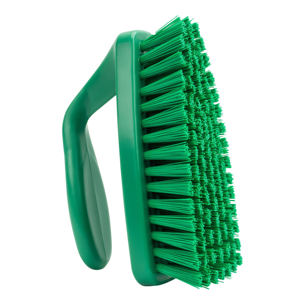 Carlisle Sparta 40024EC09 Green 6" Hand Scrub Brush