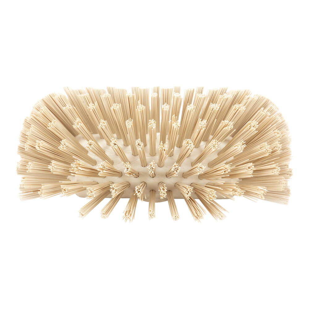 Carlisle Sparta 40043EC25 9 1/2" Tan Tank & Kettle Brush with Polyester Bristles
