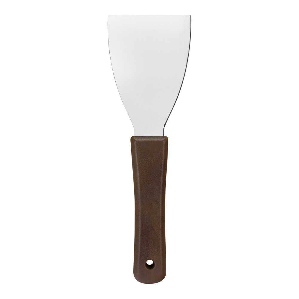 Carlisle Sparta 40130EC01 3" Brown Steel Handheld Scraper