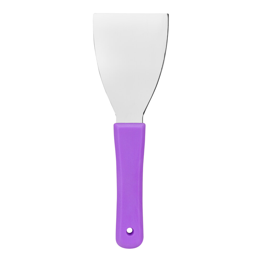 Carlisle Sparta 40130EC68 3" Purple Steel Handheld Scraper