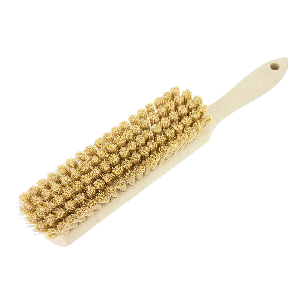 Carlisle Sparta 40480EC25 8" Tan Soft Polyester Counter Brush