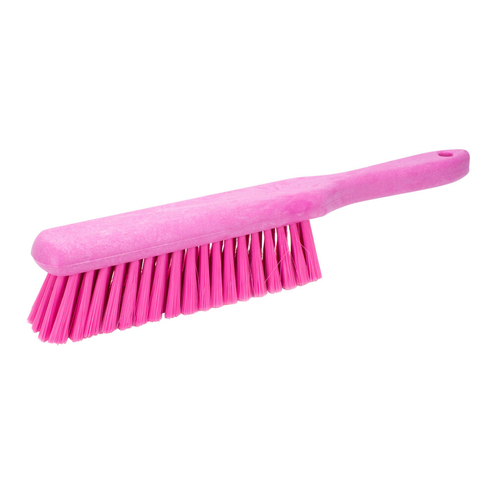 Carlisle Sparta 40480EC26 8" Pink Soft Polyester Counter Brush
