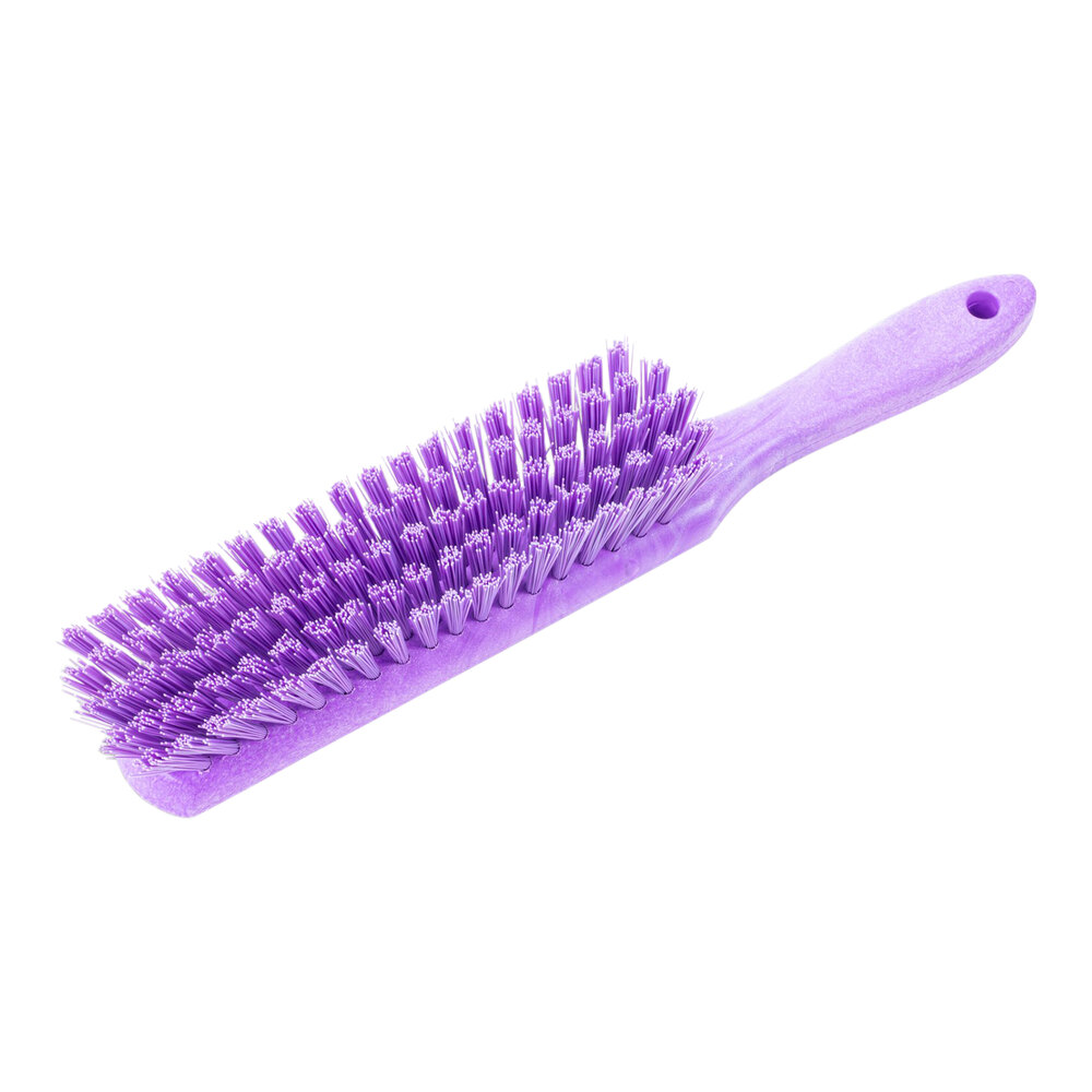 Carlisle Sparta 40480EC68 8" Purple Soft Polyester Counter Brush