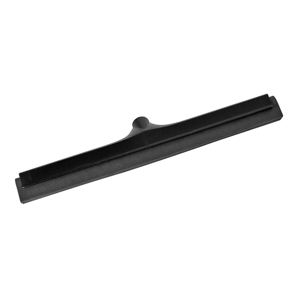 Carlisle Sparta 4156803 24" Black Double Foam Floor Squeegee with Plastic Frame
