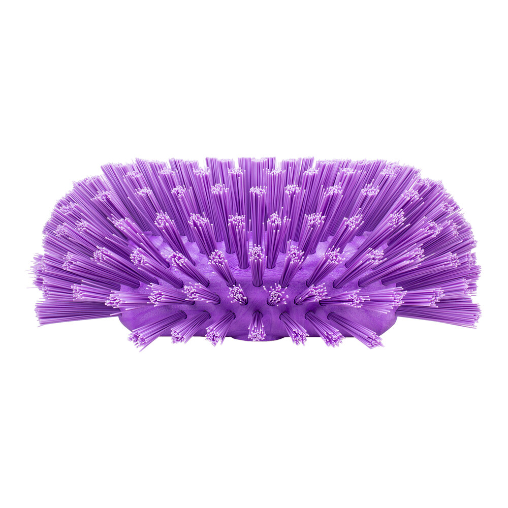 Carlisle Sparta 40043EC68 9 1/2" Purple Tank & Kettle Brush with Polyester Bristles