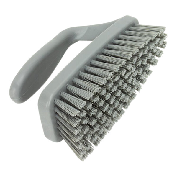 Carlisle Sparta 40024EC23 Gray 6" Hand Scrub Brush