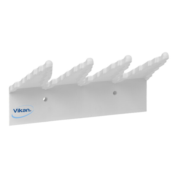 Vikan 06155 9" White Hygienic Wall Bracket