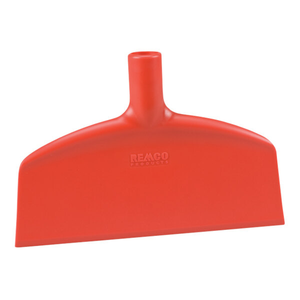 Vikan 29114 10" Red Nylon Table and Floor Scraper